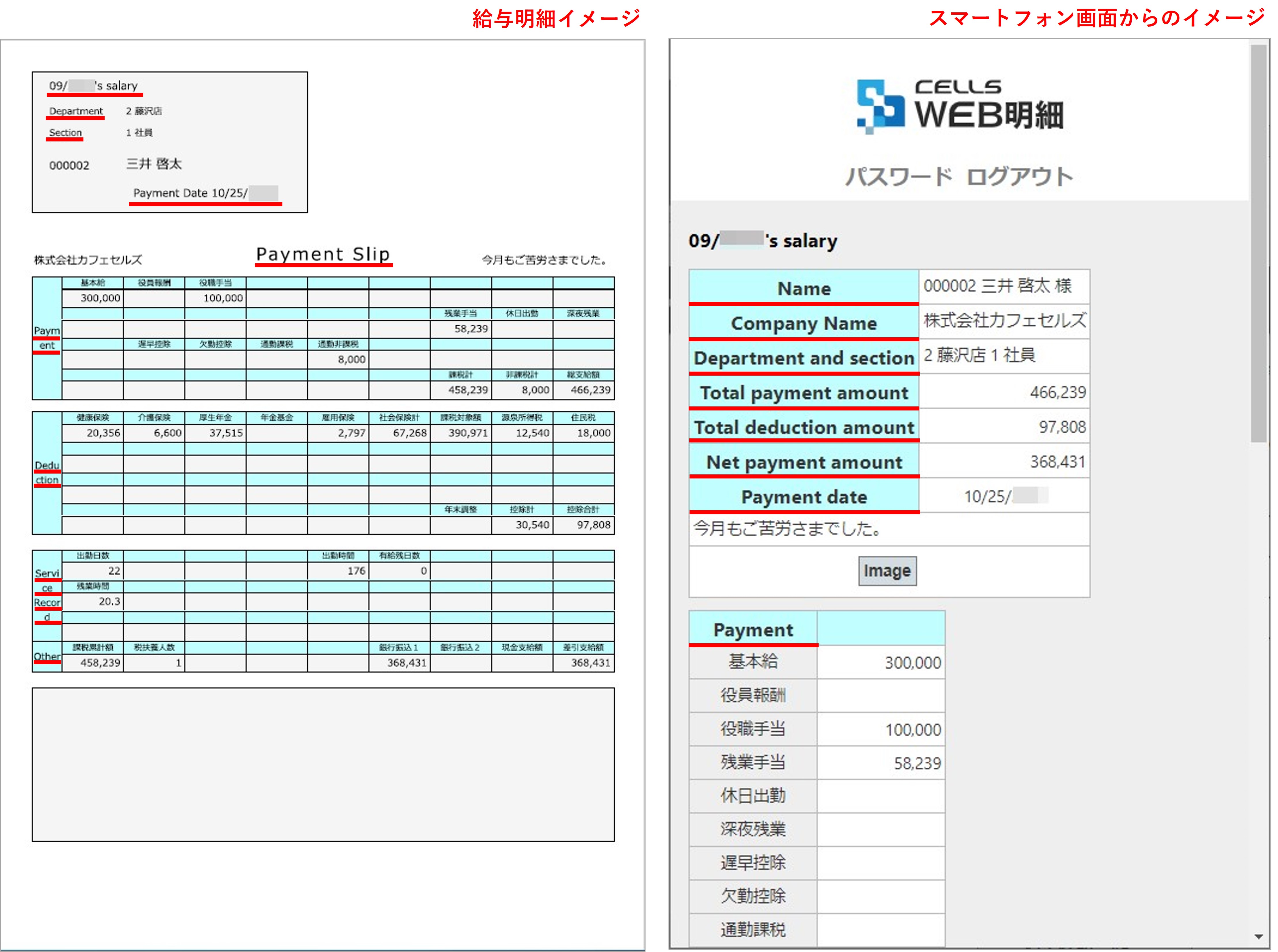 WEB明細】給与明細を英語表記にする方法 – Cells給与サポートサイト - 株式会社セルズ